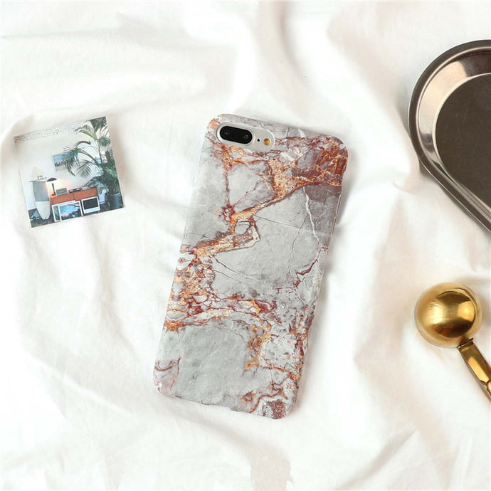 Concrete + Gold Case