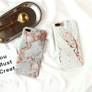 Concrete + Gold Case